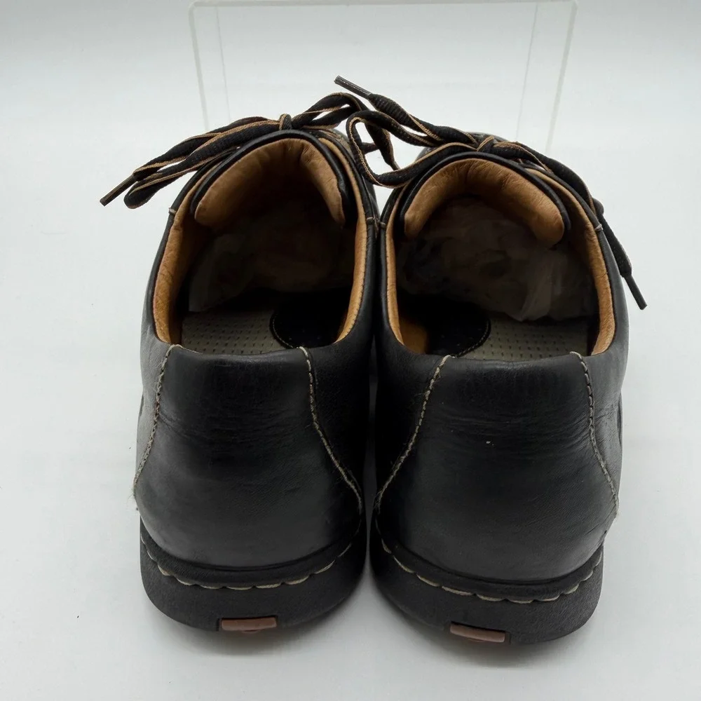Born Black Brown Leather Comfort Oxford 10.5 Casual Normcore Y2K Minimalist